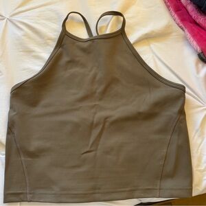 Women's Olive Green Tank Top